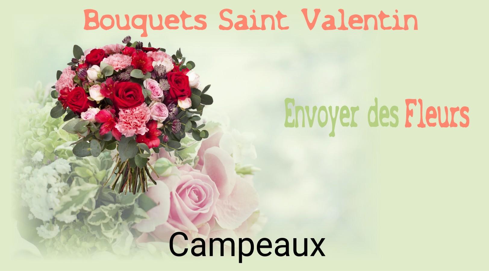 Roses de Saint-Valentin livrées à Campeaux